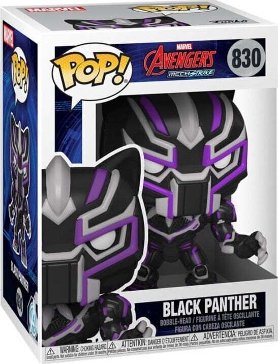 Vinilinė figūrėlė Marvel Mech POP! Black Panther 9 cm kaina ir informacija | Žaislai berniukams | pigu.lt