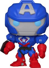 Виниловая фигурка Marvel Mech POP! Капитан Америка, 9 см цена и информация | Игрушки для мальчиков | pigu.lt