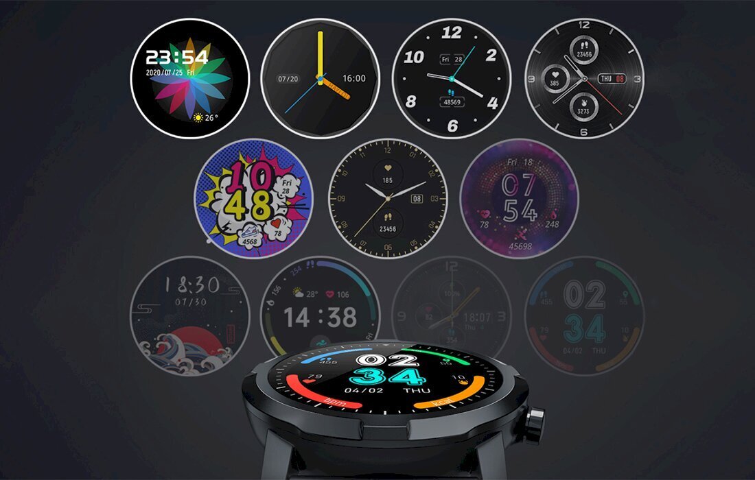 Haylou RT/LS05S Black kaina ir informacija | Išmanieji laikrodžiai (smartwatch) | pigu.lt