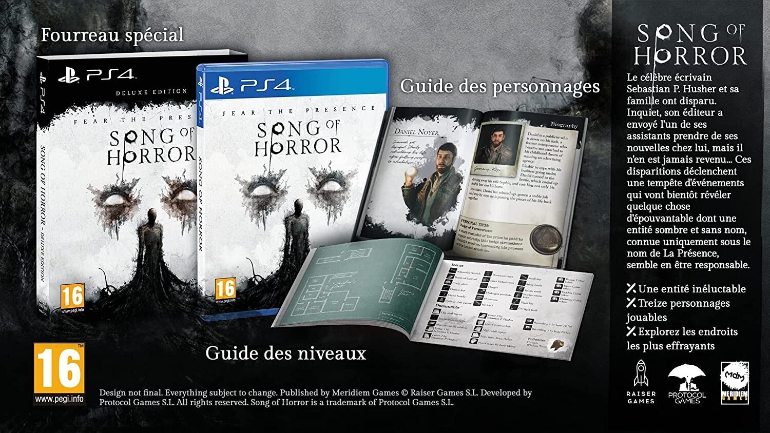 Компьютерная игра PS4 Song of Horror Deluxe Edition цена | pigu.lt