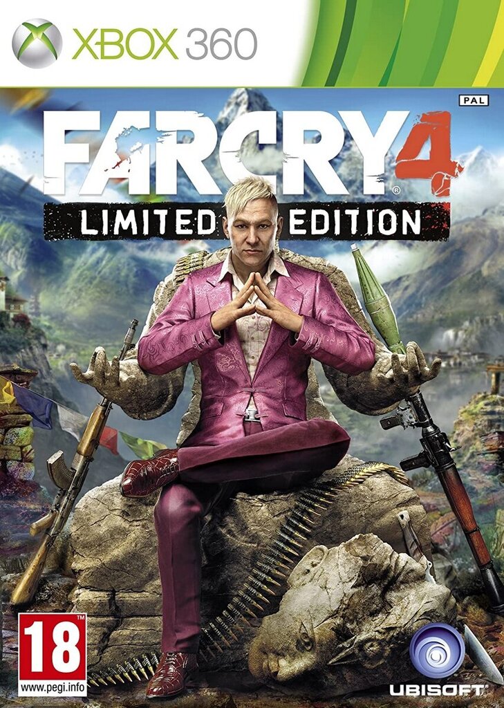 Xbox 360 Far Cry 4 Limited Edition цена и информация | Kompiuteriniai žaidimai | pigu.lt