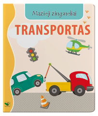 Mažieji žingsneliai. Transportas цена и информация | Книги для самых маленьких | pigu.lt