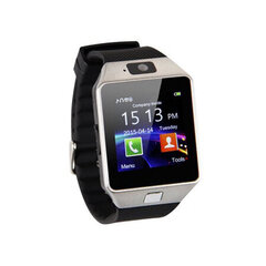 DZ09 Silver/Black kaina ir informacija | Išmanieji laikrodžiai (smartwatch) | pigu.lt