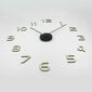 Naktį švytintis 3D sieninis laikrodis цена и информация | Laikrodžiai | pigu.lt