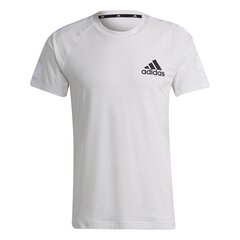 Sportiniai marškinėliai vyrams Adidas MT H287854064054400496, balti kaina ir informacija | Sportinė apranga vyrams | pigu.lt