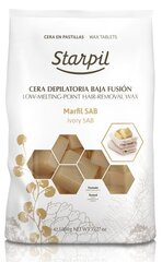 Воск для депиляции Starpil 1 кг цена и информация | Средства для депиляции | pigu.lt