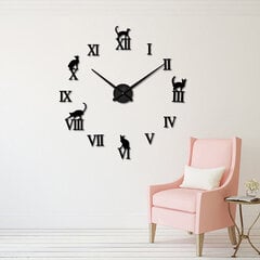 Sieninis laikrodis Katės kaina ir informacija | Laikrodžiai | pigu.lt