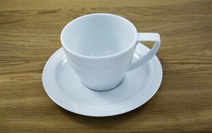 Berghoff porcelianinis puodelis su lėkštute 385 ml. kaina ir informacija | Taurės, puodeliai, ąsočiai | pigu.lt