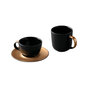 Berghoff 3 dalių kavos ir arbatos rinkinys Black & Gold kaina ir informacija | Taurės, puodeliai, ąsočiai | pigu.lt