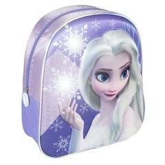 Kuprinė žybsinti Frozen II 3D 25*31 cm kaina ir informacija | Kuprinės mokyklai, sportiniai maišeliai | pigu.lt