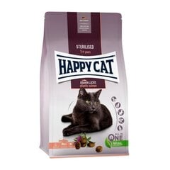 Happy Cat maistas sterilizuotoms katėms su lašiša Sterilised Atlantik Lachs, 4 kg kaina ir informacija | Sausas maistas katėms | pigu.lt