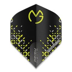 Оперения для дротиков Winmau Prism Delta MvG, толщина 100 микрон, разноцветные цена и информация | Дартс | pigu.lt