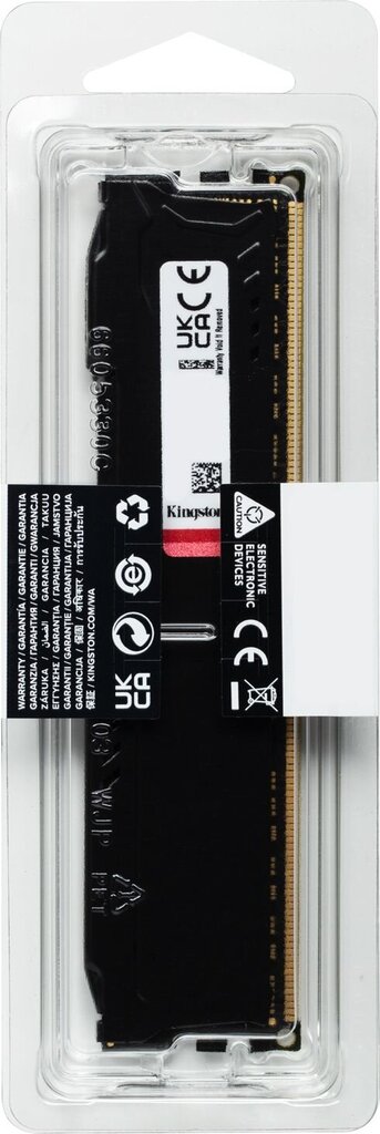 Kingston Fury KF318C10BB/8 kaina ir informacija | Operatyvioji atmintis (RAM) | pigu.lt