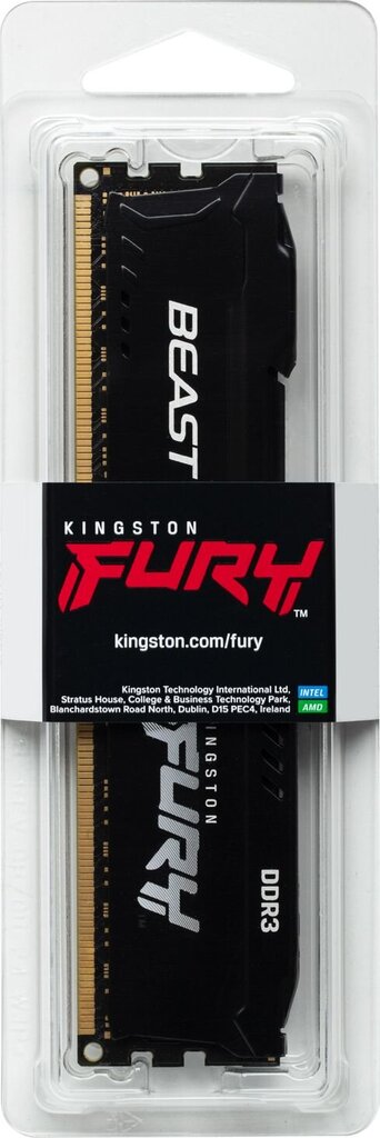 Kingston Fury KF318C10BB/8 kaina ir informacija | Operatyvioji atmintis (RAM) | pigu.lt