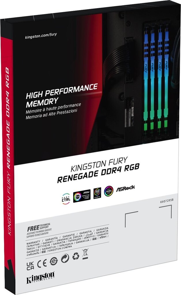 Kingston Fury Renegade RGB kaina ir informacija | Operatyvioji atmintis (RAM) | pigu.lt