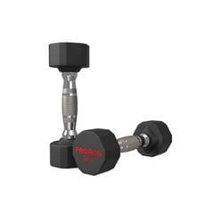 PROIRON PRKRD03K Rubber Dumbbell, 6.00 k цена и информация | Гантели, гири, штанги | pigu.lt