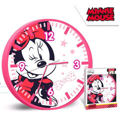 Sieninis laikrodis Disney Minnie, 25 cm kaina ir informacija | Aksesuarai vaikams | pigu.lt