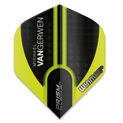 Оперения Winmau Prism Alpha MvG, толщина 100микрон, разноцветные цена и информация | Дартс | pigu.lt