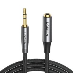 Ugreen AV190 AUX 3.5 mm garso prailginimo lizdas, 1 m kaina ir informacija | Laidai telefonams | pigu.lt