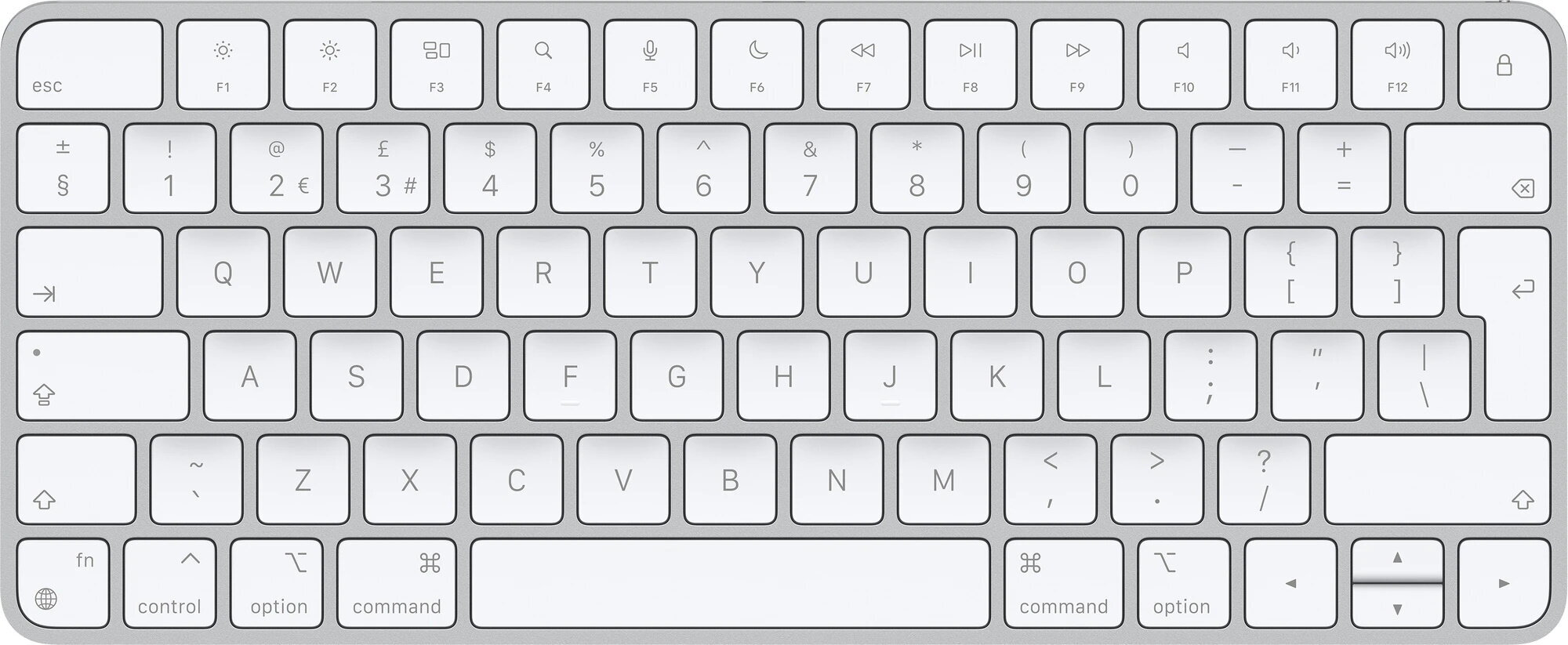 Apple Magic Keyboard - Swedish - MK2A3S/A kaina ir informacija | Klaviatūros | pigu.lt