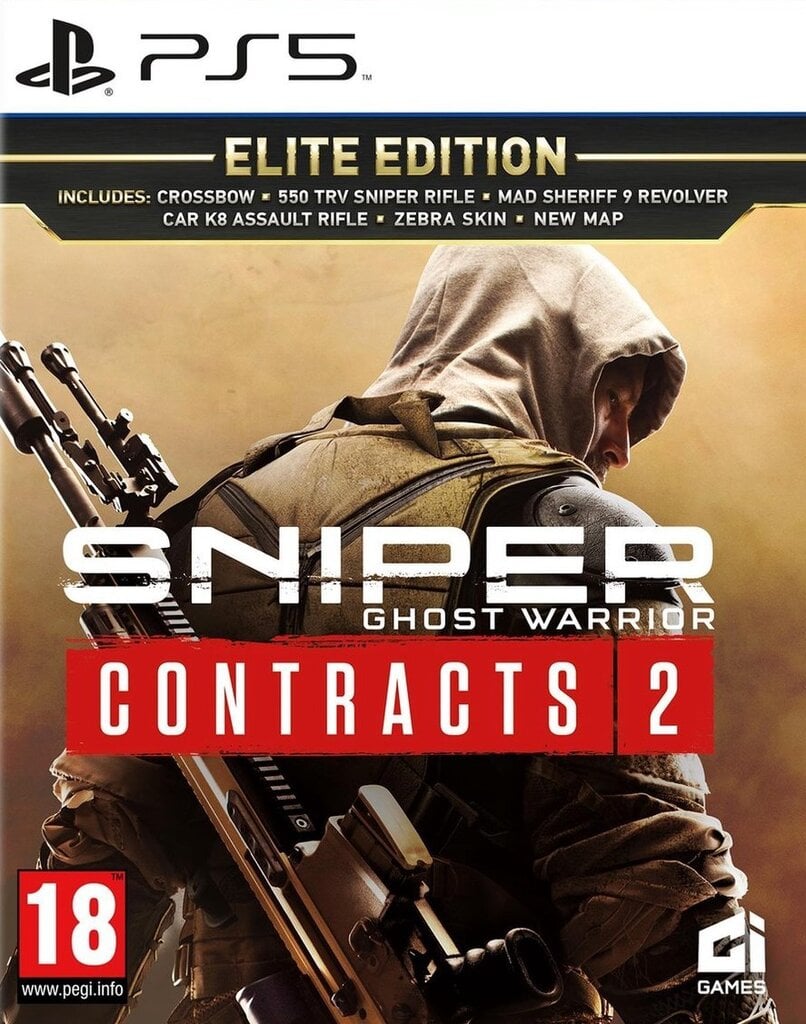 Компьютерная игра Sniper: Ghost Warrior - Contracts 2 - Elite Edition (PS5)  цена | pigu.lt