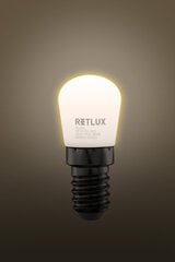 Šaldytuvo LED lemputė Retlux RLL 454, E14, 2W, 180lm, T26, 1 vnt. kaina ir informacija | Elektros lemputės | pigu.lt