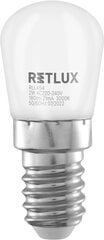 Šaldytuvo LED lemputė Retlux RLL 454, E14, 2W, 180lm, T26, 1 vnt. kaina ir informacija | Elektros lemputės | pigu.lt