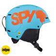 Slidinėjimo šalmas vaikams Spy Optic MIPS Lil Astronomic, Matte Blue Orange Splatter Logo, mėlynas