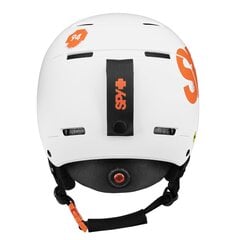 Детский лыжный шлем Spy Optic MIPS Lil Astronomic, Matte White - Orange Splatter Logo, белый цена и информация | Горнолыжные шлемы | pigu.lt