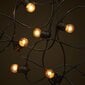 Lauko lempučių girlianda Tonro Glow, juoda цена и информация | Girliandos | pigu.lt