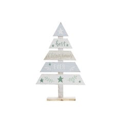 Naujametinė eglutė DKD Home Decor Medžio (40 x 7 x 61 cm) kaina ir informacija | Kalėdinės dekoracijos | pigu.lt
