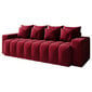 Sofa Selsey Batilo, raudona kaina ir informacija | Sofos | pigu.lt
