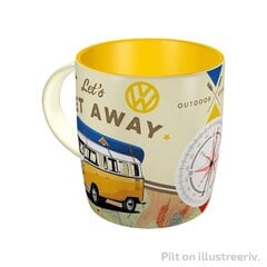 Puodelis VW Bulli Let's Get away kaina ir informacija | Taurės, puodeliai, ąsočiai | pigu.lt