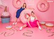 Amiplay reguliuojamas pavadėlis Be Happy Donut 7in1, L цена и информация | Pavadėliai šunims | pigu.lt