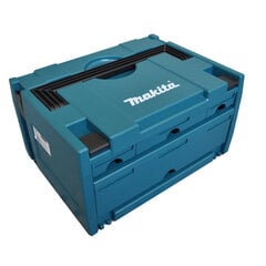 Ящик для инструментов Makita MAKSTOR Модель 3.4 DRAWER TOWER 3-1 с 4 отделениями P-84311 цена и информация | Ящики для инструментов, держатели | pigu.lt