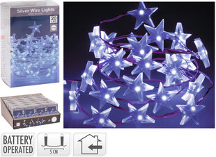 LED girlianda Žvaigždutės, 1 m kaina ir informacija | Girliandos | pigu.lt