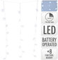 LED girliandos užuolaida, 1.25 m цена и информация | Girliandos | pigu.lt