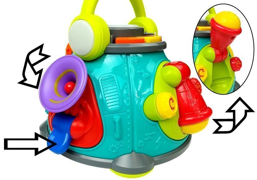 Interaktyvus karaokė būgnas kaina ir informacija | Žaislai kūdikiams | pigu.lt