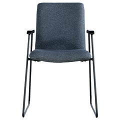 2-jų kėdžių komplektas Selsey Alake, mėlynas kaina ir informacija | Virtuvės ir valgomojo kėdės | pigu.lt