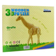 Medinis 3D galvosūkis Robotime Giraffe kaina ir informacija | Konstruktoriai ir kaladėlės | pigu.lt