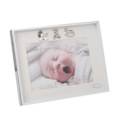 Foto rėmelis vaikiškas, dengtas sidabru, 13x18 cm. kaina ir informacija | Rėmeliai, nuotraukų albumai | pigu.lt