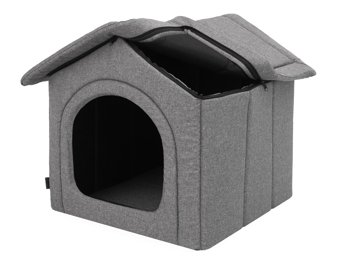 Hobbydog būda Graphite Ecolen R1, 32x38 cm kaina ir informacija | Guoliai, pagalvėlės | pigu.lt