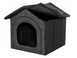 Hobbydog būda Black Ecolen+Black Oxford R2, 38x44 cm kaina ir informacija | Guoliai, pagalvėlės | pigu.lt