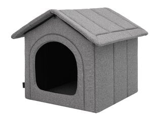 Hobbydog будка Graphite Ecolen R4, 55x60 см цена и информация | Лежаки, домики | pigu.lt