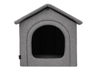 Hobbydog будка Graphite Ecolen R6, 72x76 см цена и информация | Лежаки, домики | pigu.lt