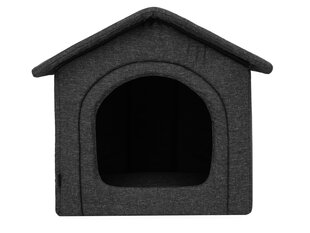 Hobbydog būda Black Ecolen R6, 72x76 cm kaina ir informacija | Guoliai, pagalvėlės | pigu.lt