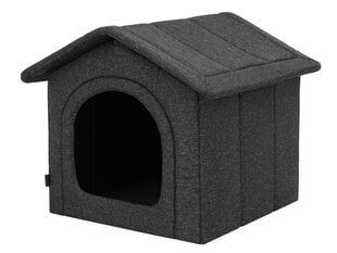 Hobbydog будка Black Ecolen R6, 72x76 см цена и информация | Лежаки, домики | pigu.lt