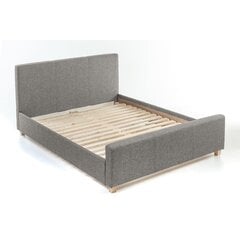 Кровать, светло-серый (Etna 15) цена и информация | Кровати | pigu.lt