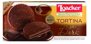 Vafliai Loacker Gran Tortina Pasticceria Triple Dark, 3x21 g kaina ir informacija | Saldumynai | pigu.lt