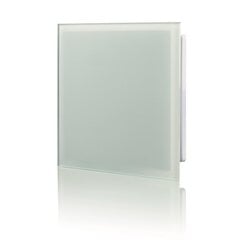 Вытяжной вентилятор Vlano A-GLAS WH с белой стеклянной панелью цена и информация | Вентиляторы для ванной | pigu.lt